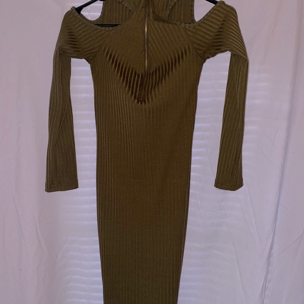 Army Green Dress
